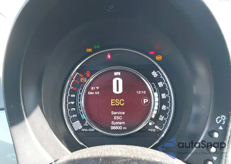 2017 Fiat 500 Pop из США, поврежденный, VIN 3C3CFFKR7HT700045